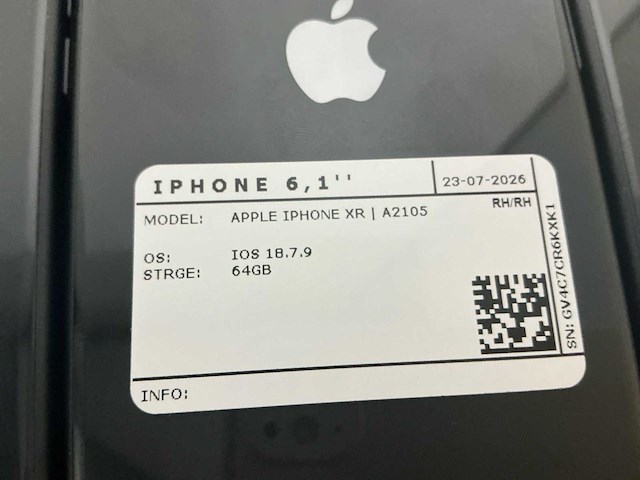 Apple iphone xr | a2105 mobiele telefoon (10x) - afbeelding 3 van  14