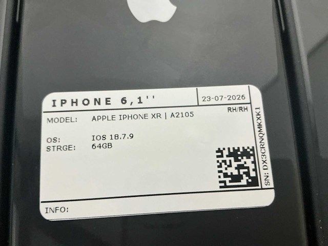 Apple iphone xr | a2105 mobiele telefoon (10x) - afbeelding 4 van  14
