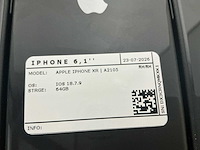 Apple iphone xr | a2105 mobiele telefoon (10x) - afbeelding 4 van  14