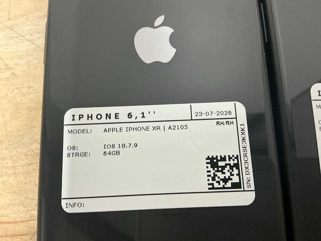 Apple iphone xr | a2105 mobiele telefoon (10x) - afbeelding 6 van  14