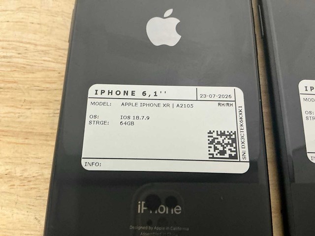 Apple iphone xr | a2105 mobiele telefoon (10x) - afbeelding 10 van  14