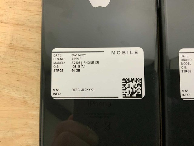 Apple iphone xr a2105 mobiele telefoon (6x) - afbeelding 5 van  10