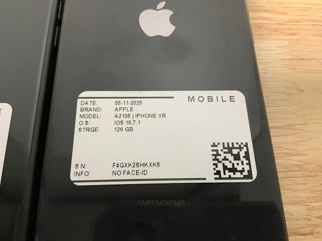 Apple iphone xr a2105 mobiele telefoon (6x) - afbeelding 8 van  10