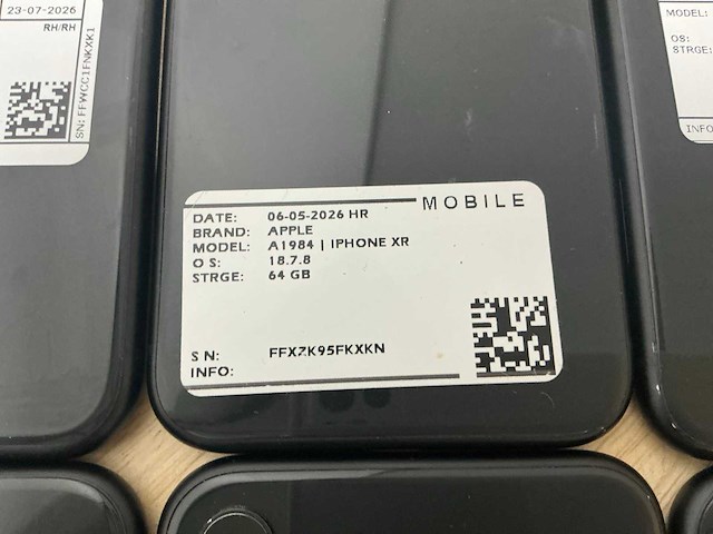 Apple iphone xr | a2105|a1984 mobiele telefoon (10x) - afbeelding 2 van  12