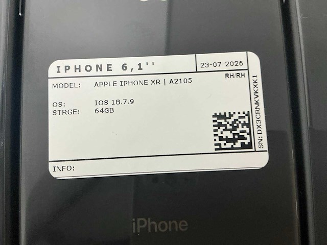 Apple iphone xr | a2105|a1984 mobiele telefoon (10x) - afbeelding 8 van  12