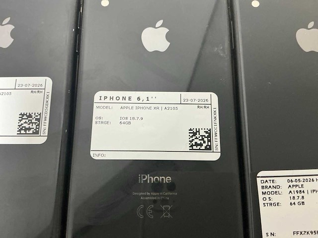 Apple iphone xr | a2105|a1984 mobiele telefoon (10x) - afbeelding 12 van  12