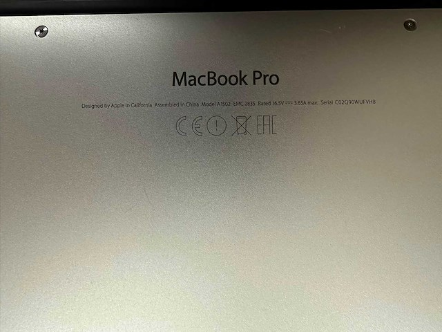 Apple macbook - 2015 - pro retina 13.3" - laptop i7 - afbeelding 5 van  7