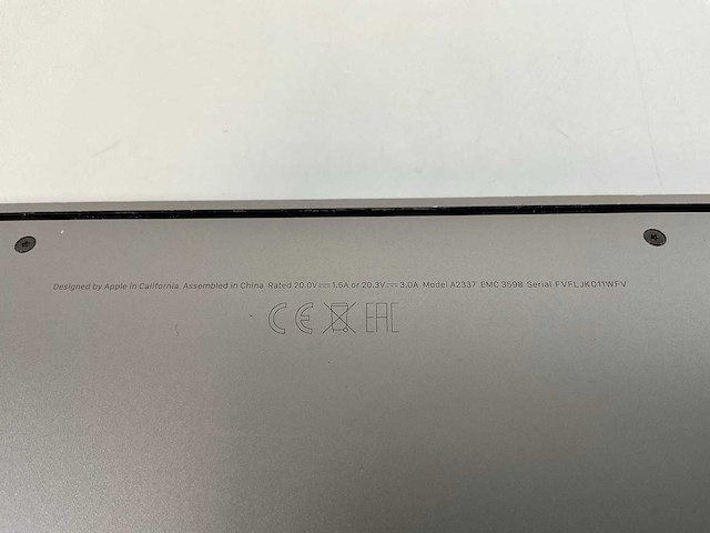 Apple macbook air 13”, apple m1, 8 gb ram, 256 gb nvme laptop - afbeelding 6 van  6