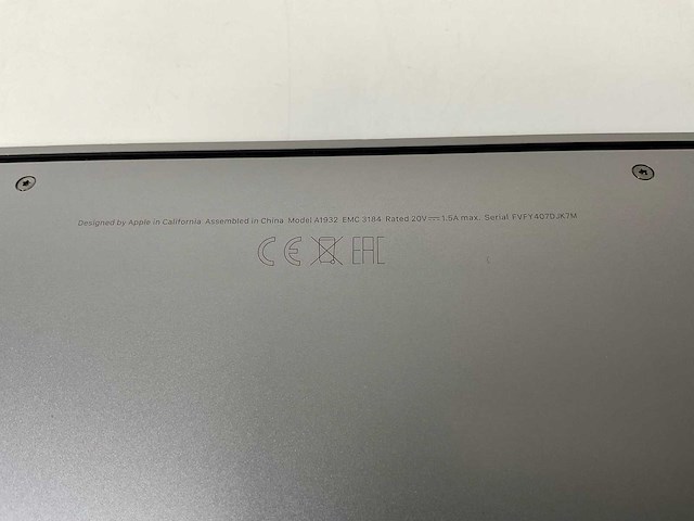 Apple macbook air 13”, core(tm) i5 8th gen, 16 gb, 251 gb nvme laptop - afbeelding 7 van  7