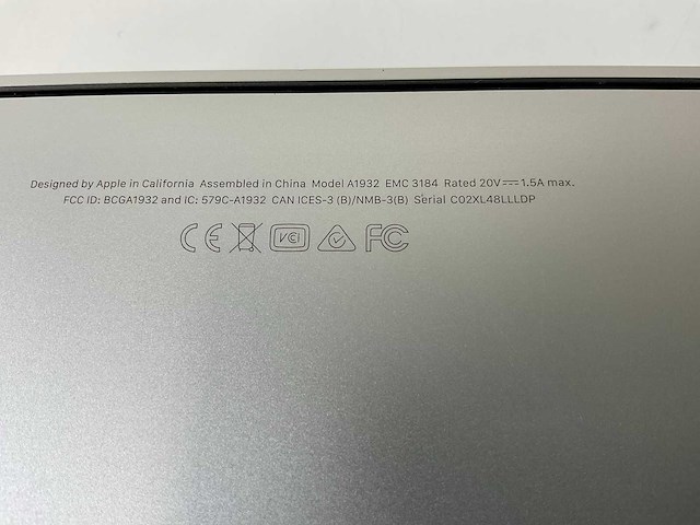 Apple macbook air 13”, core(tm) i5 8th gen, 16 gb, 500 gb nvme laptop - afbeelding 7 van  7