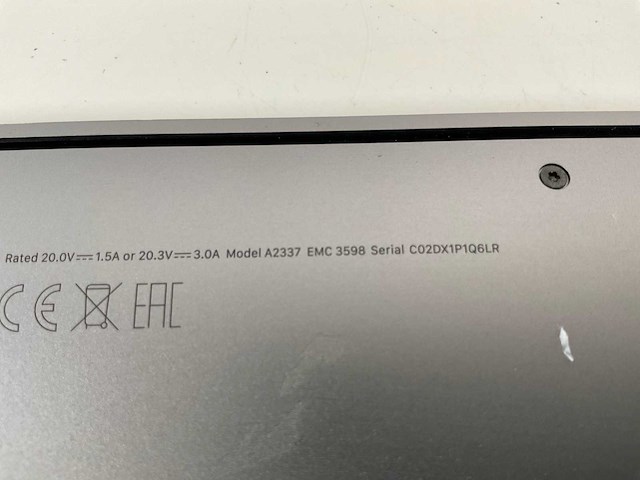 Apple macbook air 13”, m1, 16 gb ram, 251 gb nvme, m1 laptop - afbeelding 7 van  7