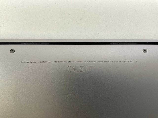 Apple macbook air 13.3“, apple m1 , 16 gb ram , 500 gb nvme laptop - afbeelding 7 van  7