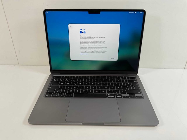 Apple macbook air 13.3”, apple m3, 16 gb ram, 500 gb nvme laptop - afbeelding 1 van  3