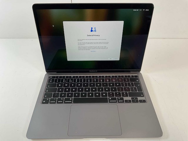 Apple macbook air 13.3”, core(tm) i5 10th gen, 8 gb ram, 512 gb ssd laptop - afbeelding 1 van  7