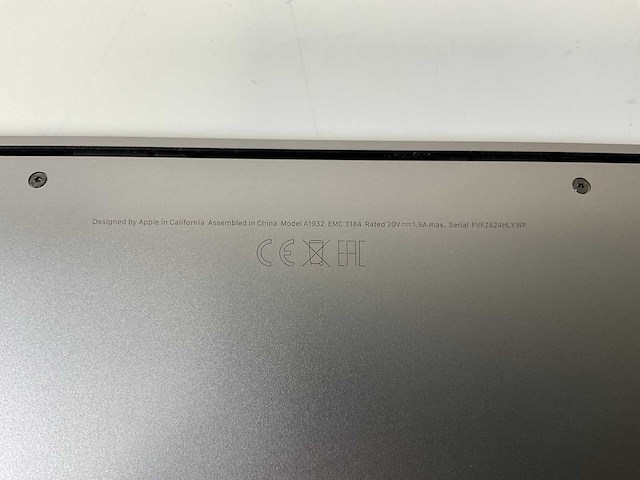 Apple macbook air 13.3”, core(tm) i5 8th gen, 16 gb ram, 251 gb nvme laptop - afbeelding 7 van  7