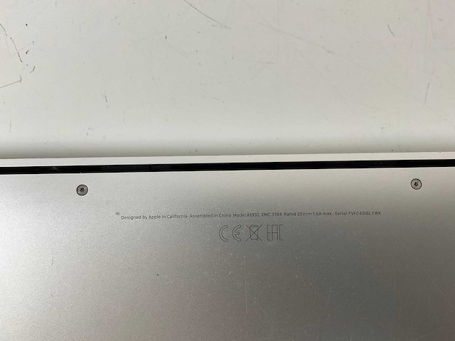 Apple macbook air 13.3”, core(tm) i5 8th gen, 8 gb ram, 251 gb ssd laptops (2x) - afbeelding 14 van  15