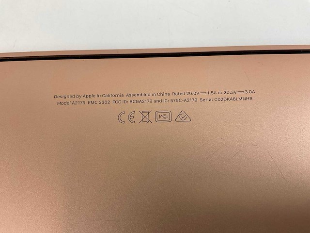 Apple macbook air 13.3”, dualcore i3, 8 gb ram, 251 gb nvme laptop - afbeelding 4 van  5