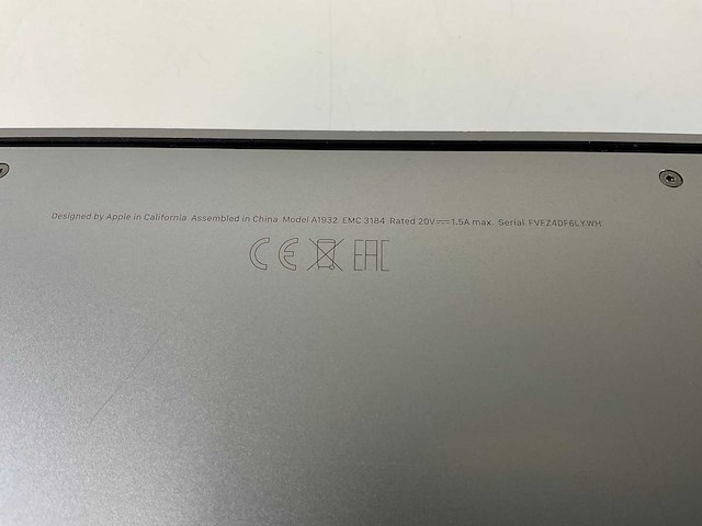 Apple macbook air 13.3”, dualcore i5, 8 gb ram, 251 gb nvme laptop - afbeelding 7 van  7
