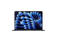 Apple macbook air (2023) mqkw3n/a 15 inch m2 256 gb middernacht qwerty - afbeelding 1 van  7