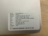 Apple macbook air a1465 laptop (4x) - afbeelding 2 van  12