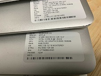 Apple macbook air a1466 (i5) laptop (6x) - afbeelding 3 van  12