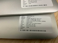 Apple macbook air a1466 (i5) laptop (6x) - afbeelding 4 van  12