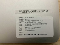 Apple macbook air a1466 laptop (4x) - afbeelding 2 van  11