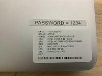 Apple macbook air a1466 laptop (4x) - afbeelding 2 van  11