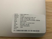 Apple macbook air a1466 laptop (4x) - afbeelding 2 van  13
