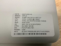 Apple macbook air a1466 laptop (4x) - afbeelding 5 van  14