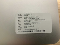 Apple macbook air a1466 laptop (4x) - afbeelding 12 van  12