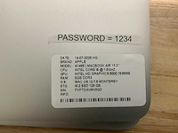 Apple macbook air a1466 laptop (4x) - afbeelding 2 van  11