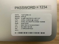 Apple macbook air a1466 laptop (4x) - afbeelding 10 van  11