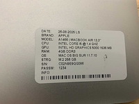 Apple macbook air a1466 laptop (4x) - afbeelding 3 van  12