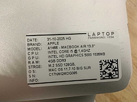 Apple macbook air a1466 laptop (4x) - afbeelding 13 van  13