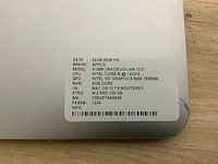 Apple macbook air a1466 laptop (4x) - afbeelding 3 van  13