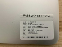 Apple macbook air a1466 laptop (4x) - afbeelding 10 van  11