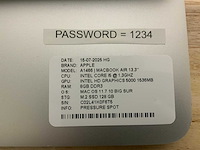 Apple macbook air a1466 laptop (4x) - afbeelding 10 van  11