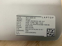 Apple macbook air a1466 laptop (5x) - afbeelding 8 van  9
