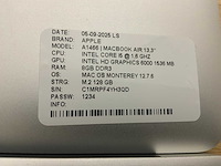 Apple macbook air a1466 laptop (6x) - afbeelding 2 van  12