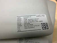 Apple macbook air a1466 laptop (6x) - afbeelding 10 van  12