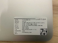 Apple macbook air a1466 laptop (6x) - afbeelding 10 van  12