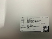 Apple macbook air a1466 laptop (6x) - afbeelding 4 van  12
