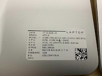 Apple macbook air a1466 laptop (6x) - afbeelding 11 van  12