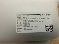 Apple macbook air a1466 laptop (6x) - afbeelding 3 van  12