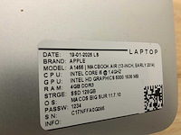 Apple macbook air a1466 laptop (6x) - afbeelding 12 van  12