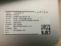 Apple macbook air a1466 laptop (6x) - afbeelding 5 van  14