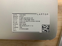 Apple macbook air a1466 laptop (6x) - afbeelding 11 van  12