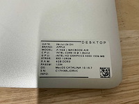 Apple macbook air a1466 laptop (6x) - afbeelding 7 van  9