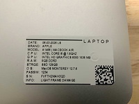 Apple macbook air a1466 laptop (6x) - afbeelding 3 van  13